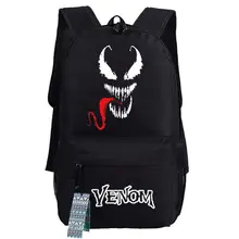 Фильм Venom рюкзаки для косплея сумка Эдвард Эдди Брок ruckback сумки