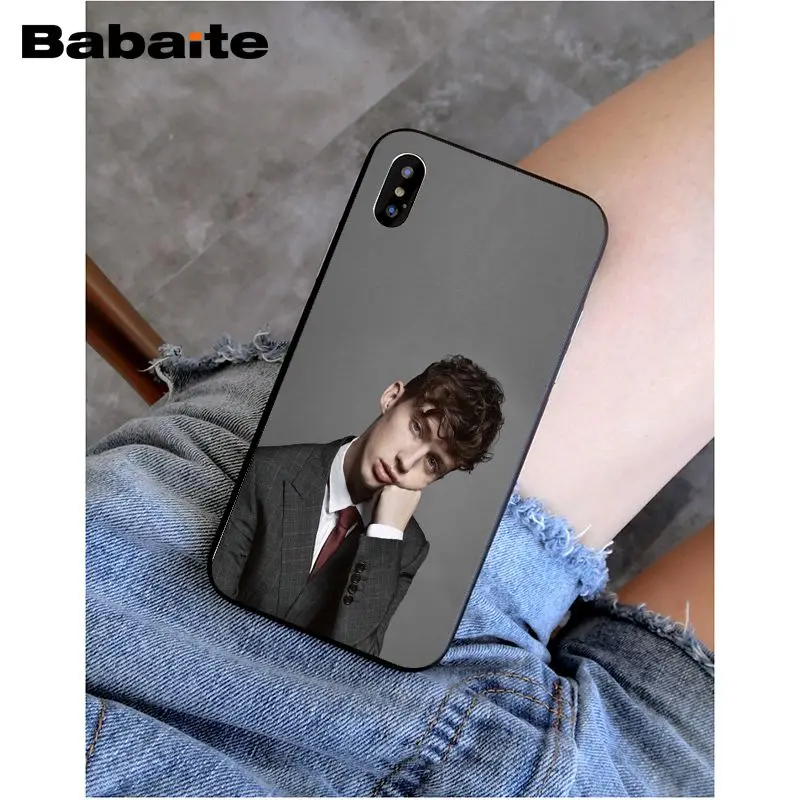 Babaite Troye Sivan Attractive Phone Accessories Case For iphone 8 8plus and 7 7plus 6s 6s Plus 6 6plus 5s Cellphones