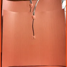 240 мм x 240 мм 350 Вт 110 В, W/NTC 100 к термистор, 3 м силиконовый нагреватель 3d принтер Тепловая панель, Масляный Нагреватель сковорода инструменты гибкий нагревательный элемент