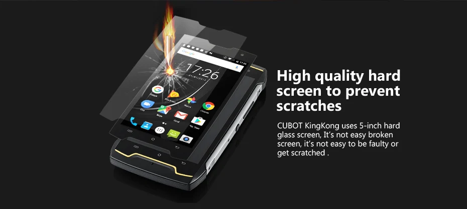  Cubot - KingKong IP68 Waterproof 