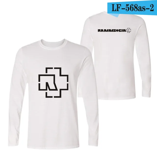Rammstein Fashion Long Sleeve T Shirt Men And Women Slim Fit T shirts