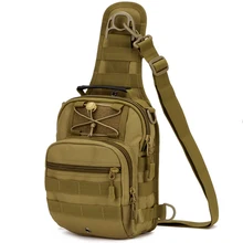 Тактическая рыболовная походная спортивная сумка для мужчин на плечо нейлоновая болотная нагрудная Сумка Кроссбоди Слинг Сумки на одно плечо