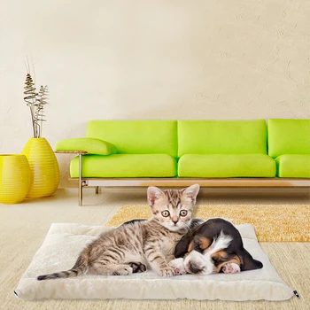 

Winter Warming Pet Dog Bed Snooze Tunnel Mats Fit For Cats Small Dogs Blanket Kennels Shack House with Rustle Goods for Dogs