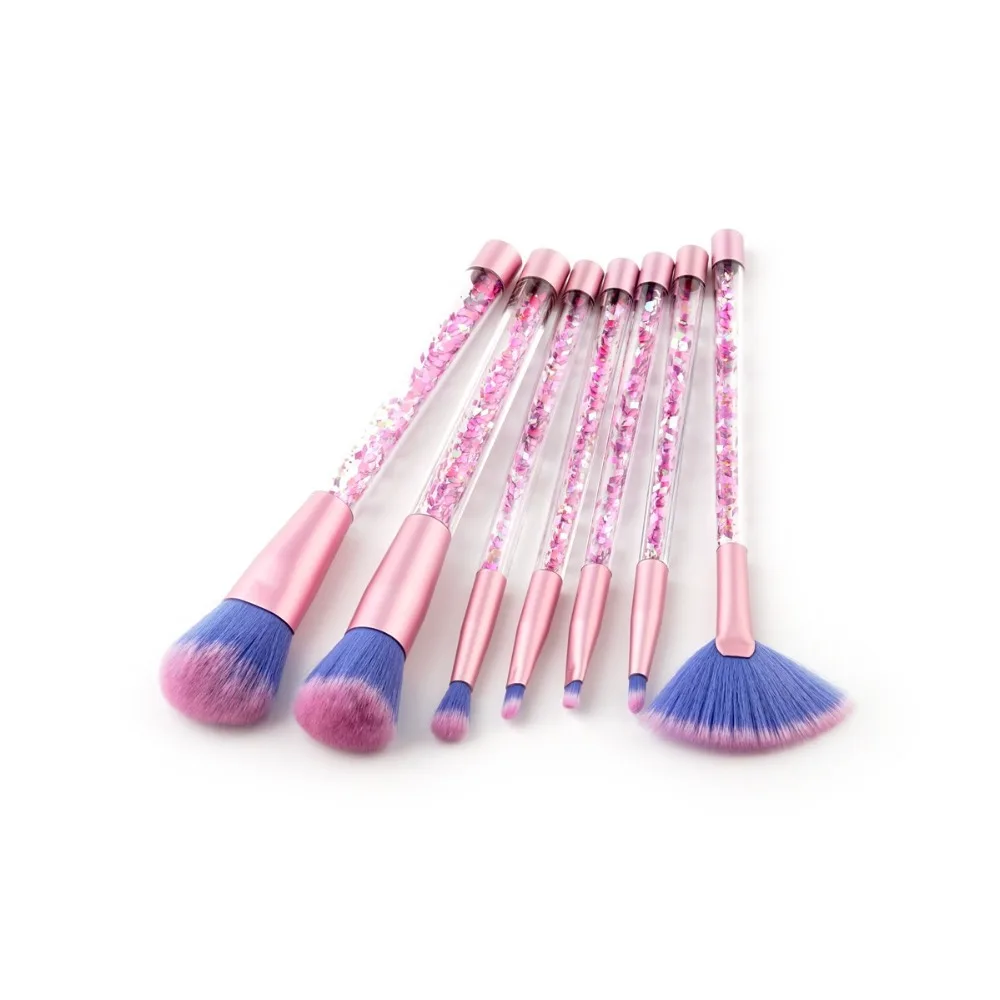 

Beauty 7Pcs Blending Unicorn Makeup Brush Cosmetic Foundation Contour Face Powder Eyeshadow Eyebrow Make Up Tools