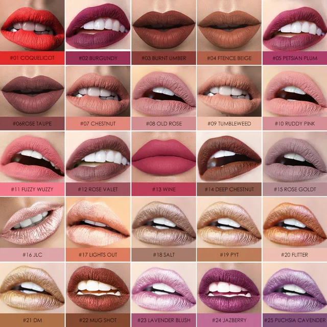 FOCALLURE Matte Liquid Lipstick  3