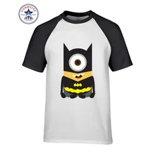 Hot sale Mix Color Clothes Casual Minions Super Hero Marvel DC Comic funny t shirt for men short sleeve