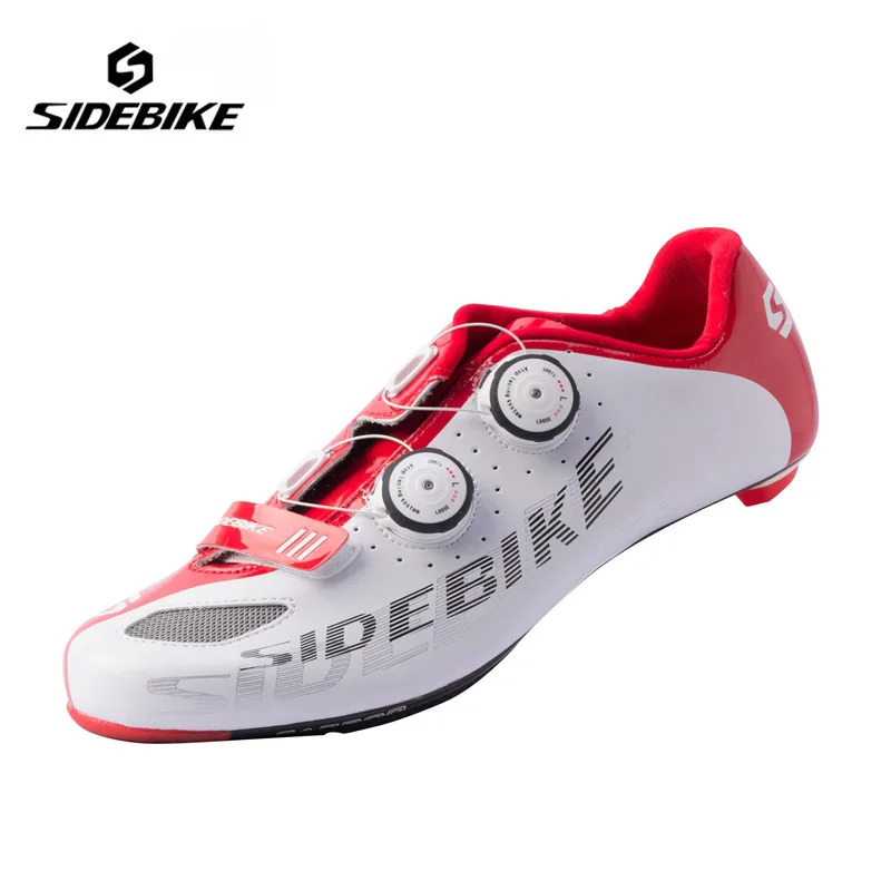 

Sidebike Pro Triathlon Cycling Shoes Carbon Fiber Sole Ultralight Road Bike Shoes Bicycle Self-locking Shoes Sapatilha Ciclismo