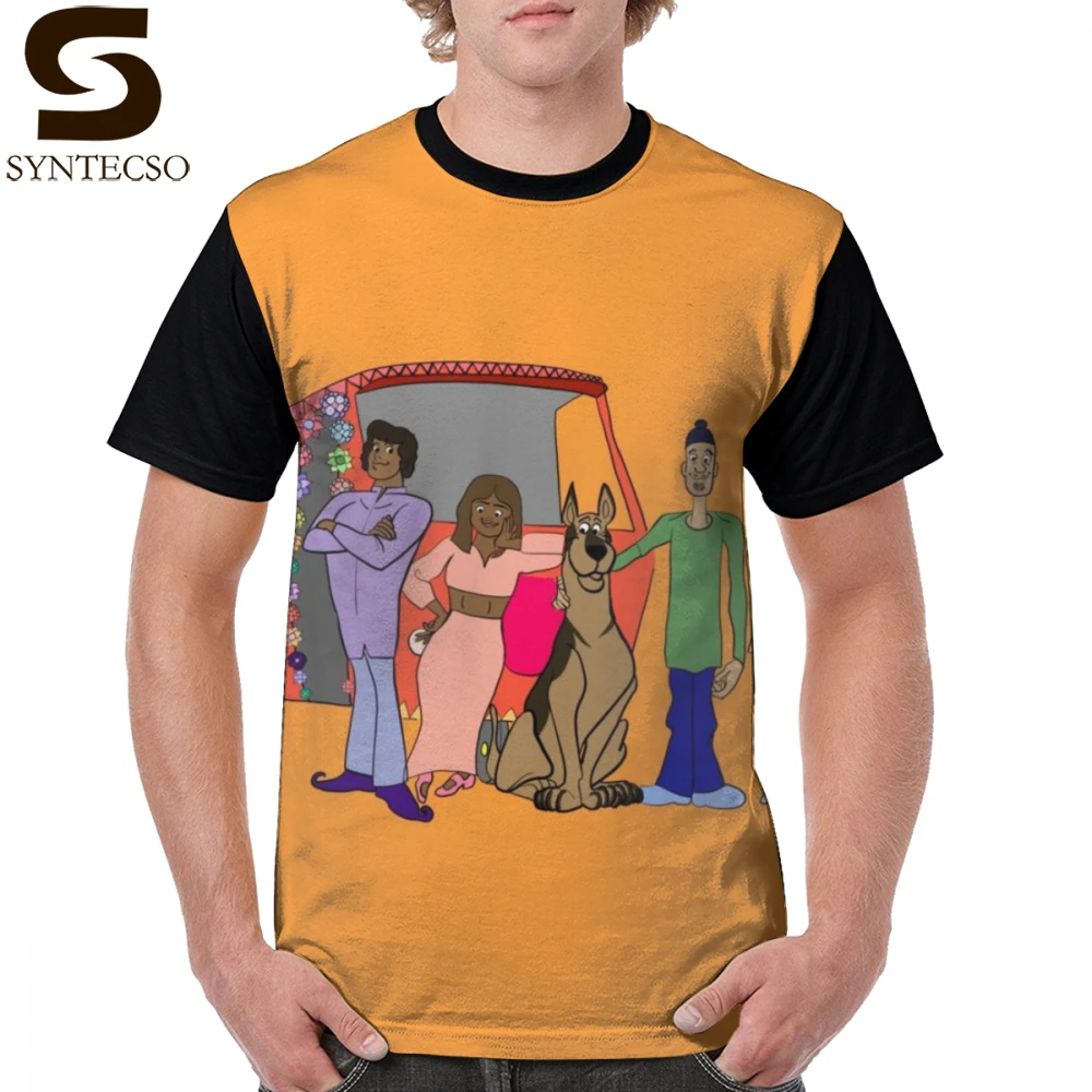 Футболка Scooby Desi Doo футболка с принтом и коротким рукавом графическая Мужская