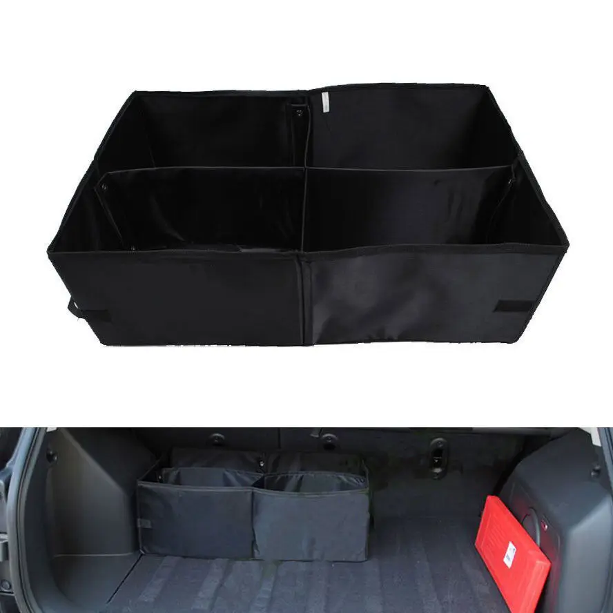 Multifunction Cargo Car Rear Trunk Folding Organizer Container Foldable