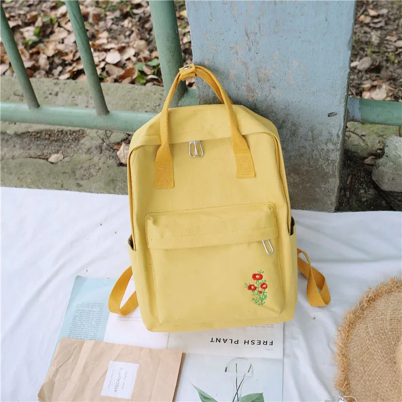 Женский рюкзак для девочек/детей/мальчиков/детские школьные сумки для девочек и мальчиков, Подростковый рюкзак в Корейском стиле, Студенческая сумка высокого качества - Цвет: Design A yellow