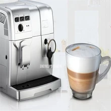 Автоматическая Эспрессо-Кофеварка 19 бар, кофемолка в зернах, молочный пузырь, кафе, мокко, капучино, итальянская кофемашина CLT14, 1.2л