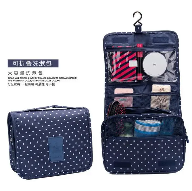 2017 Upgraded Thickening Travel Bag Waterproof Makeup Bags Hanging 2017 Upgraded Thickening Travel Bag Waterproof Makeup Bags Hanging Cute Bath Professional Makeu In Cosmetic Cases From Luggage On