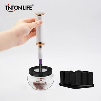 

TINTON LIFE Makeup Brushes Cleaner Convenient Silicone Cleaning Tool Machine