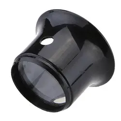 Sosw-Часовщик лупа 10 раз увеличительное стекло ювелира линзы окуляра черный