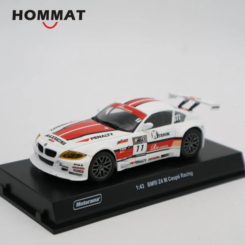 HOMMAT 1/43 Motorama 320SI/Z4M/Murcielago/MC12 Racing Car Model 1:43 Diecast Toy Vehicles Cars Metal Alloy Model Car Kids Toy - Цвет: White-Red