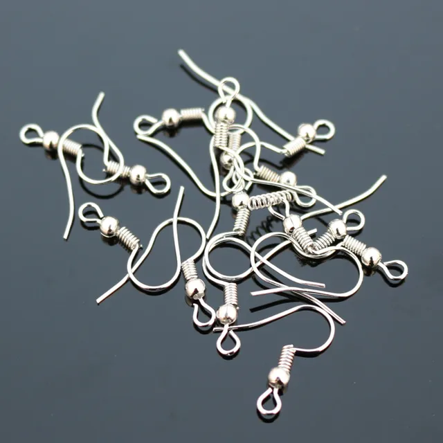 D007 100pcs Diy Earring Findings Earrings Clasps Hooks Ings D007 100pcs Diy Earring Findings Earrings Clasps Hooks Ings Jewelry Making Accessories Iron Hook Earwire