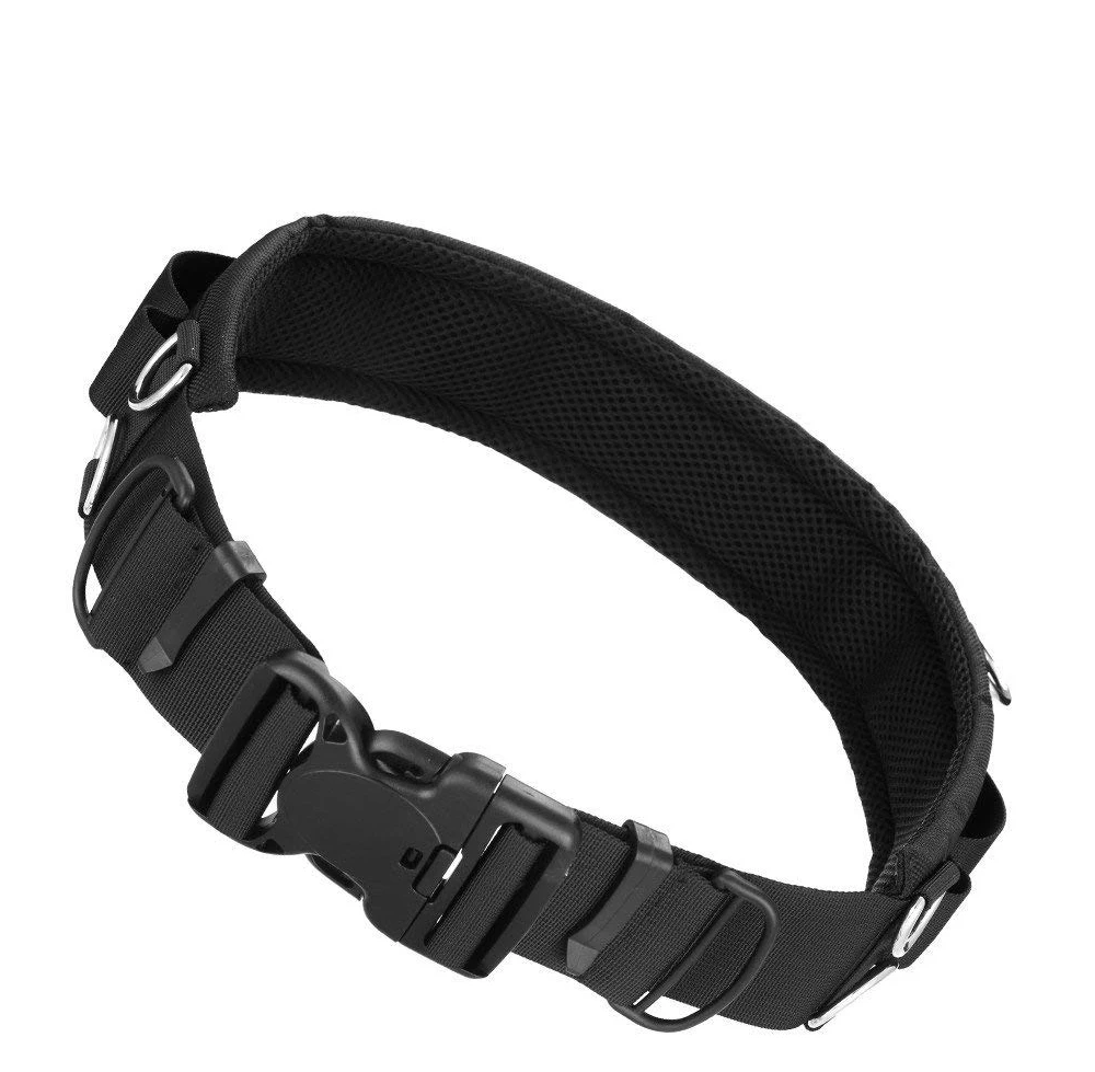 Adjustable Black Waist Strap DSLR Camera Waist Belt Nylon Functional Lens Bag Buckle for Camera Strap (3)