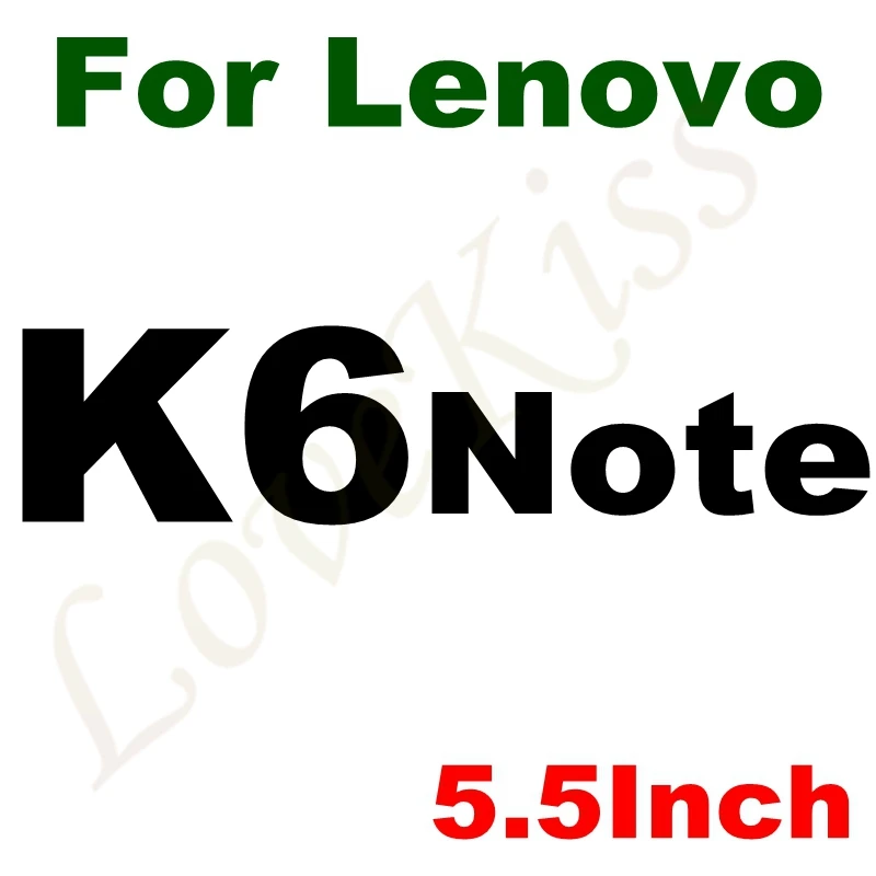 Для lenovo K6 Note K53a48 k6note для lenovo K6 Plus k6plus 9H защитная пленка из закаленного стекла с защитой от взрыва - Цвет: K6 Note