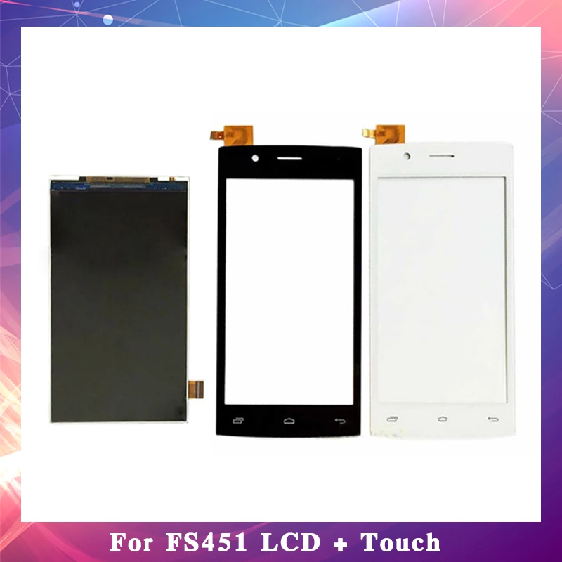 

4.5'' For Fly FS451 Lcd Display With Touch Screen Digitizer Sensor High Quality