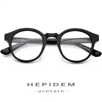 Acetate Optical Glasses Frame Men Full Vintage Round Prescription Eyeglasses 2019 New Women Nerd Spectacles Retro Eyewear