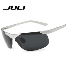 JULI GAFAS de Nueva Marca de Moda gafas de Sol Polarizadas Hombres Viajan Gafas de Sol De Conducción Gafas Gafas de sol Gafas De Sol de Golf