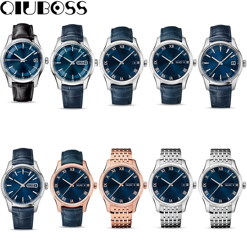 

New Coaxial Anti-magnetic 433.33.41.22.03.001 Calendar Automatic Belt Men's Watch Ladies Send Men's Watch Steel Belt Gift