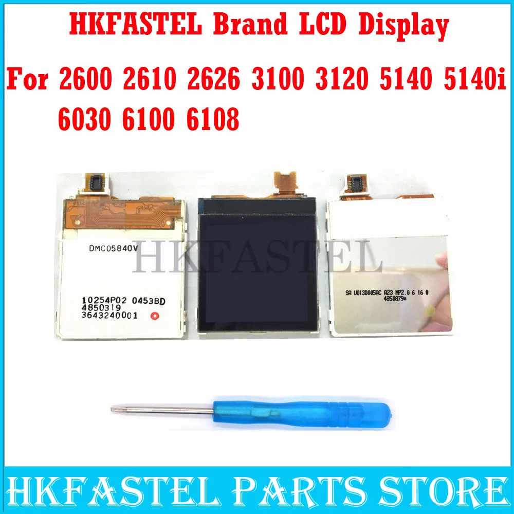 ЖК дисплей для Nokia 5140i 5140 6030 3100 6100 6108 2610 2600|mobile phone lcd|lcd screenlcd screen replacement |