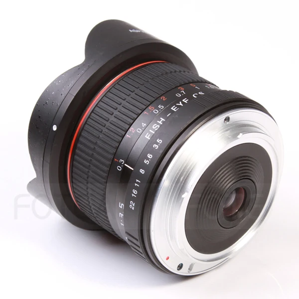 «Рыбий глаз» 8 мм F/3,5 F3.5 рыбий глаз HD объектив камеры для nikon D7100 D5300 D5200 D3300 D90 D80 D7000 d300 d200