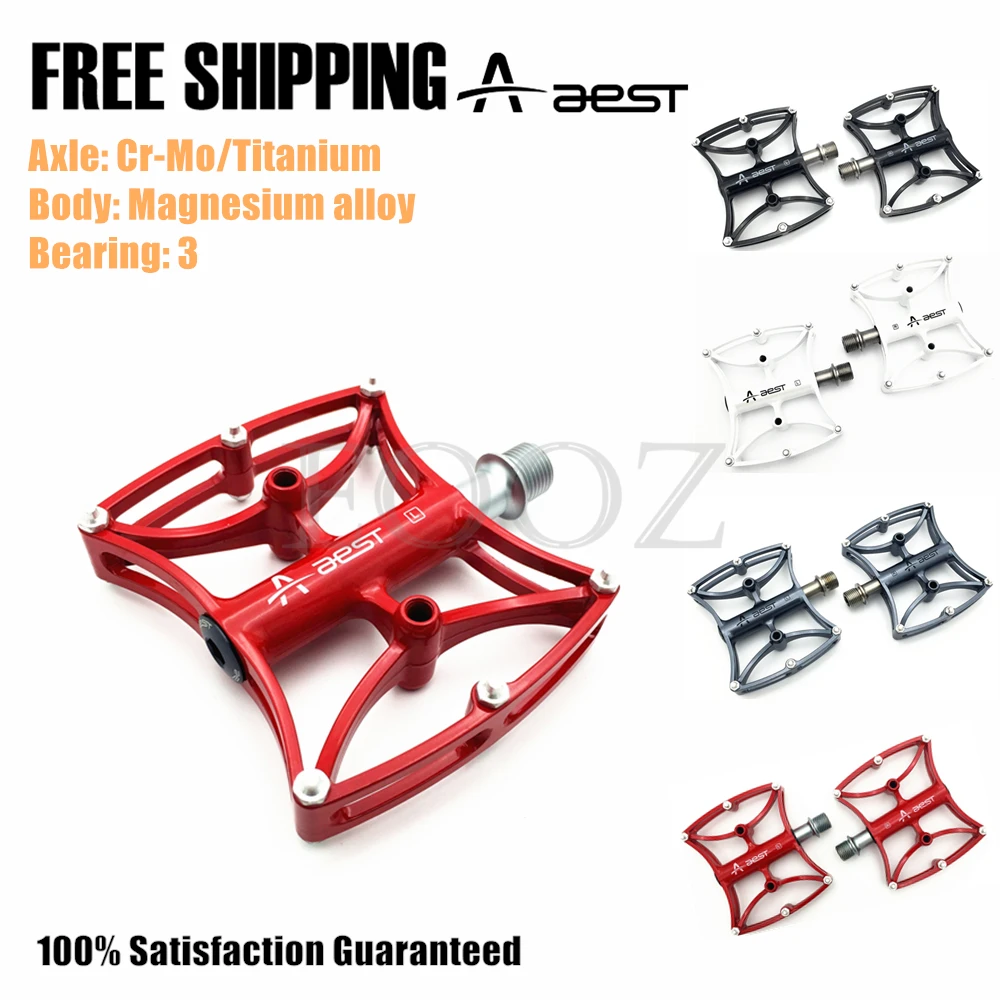 titanium platform pedals