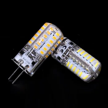 

LKLTFX G4 led lamp 12V 220V SMD3014 1W 2W 3W Replace halogen 360 Beam Angle G4 led corn spotlight Bulb High Power