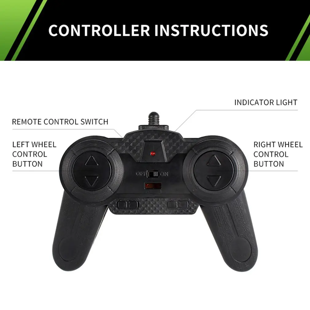 Tanie LH C013 2.4G Off wyścigi drogowe wspinaczka ciężarówka amfibia samochód kaskaderski zdalnie sterowany wodoodporny 4WD zabawka pilot 360 obrót LED Light