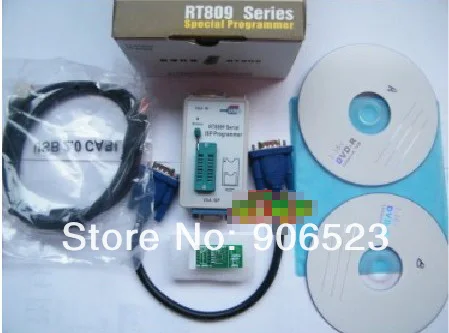 2013 RT809F lcd USB Универсальный программатор+ 4 адаптера для 24 25 93 serise IC VGA проволочная щетка RTD2120