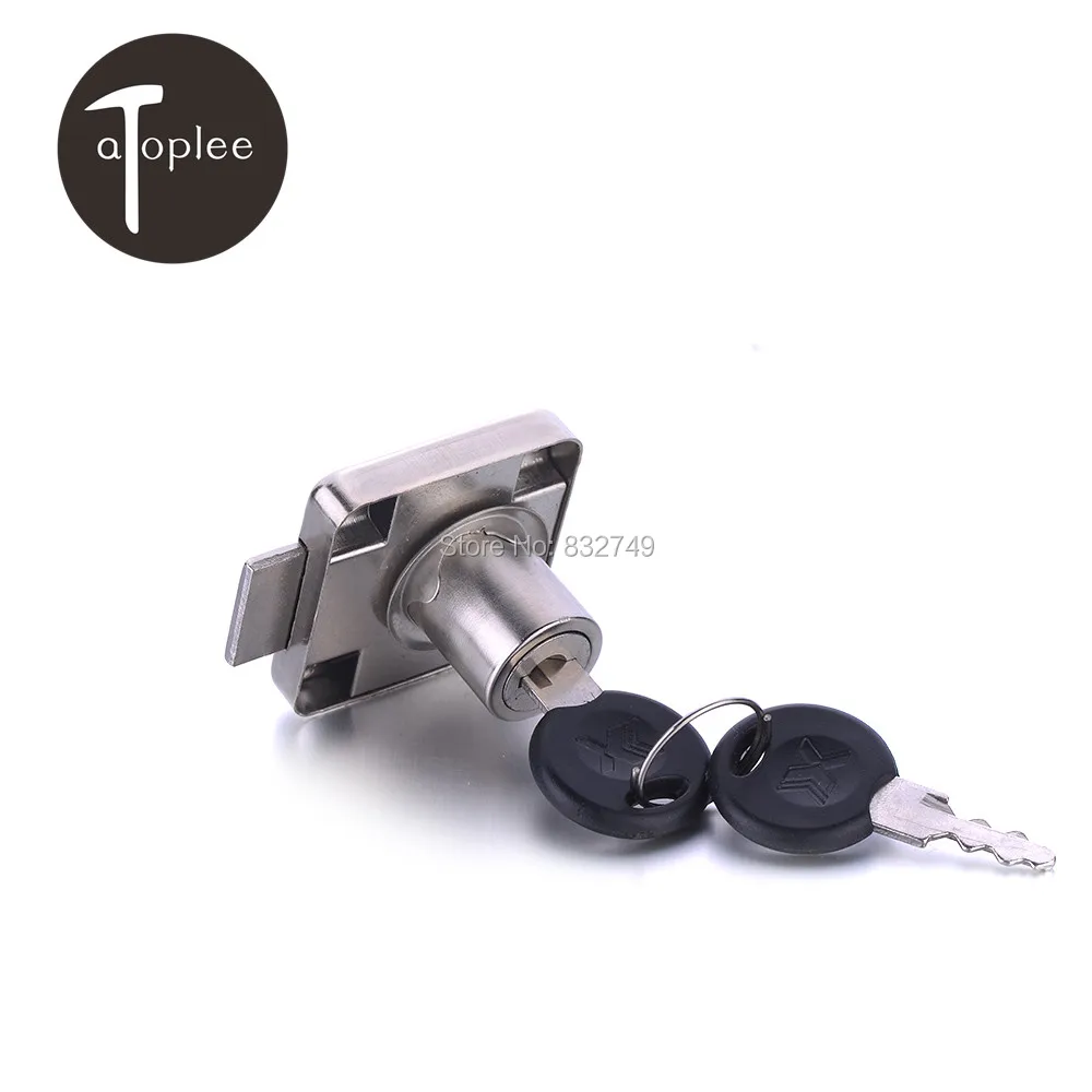 1/2PCS Locks with Two Keys For Cupboard Drawer Mini Lock for Mailbox