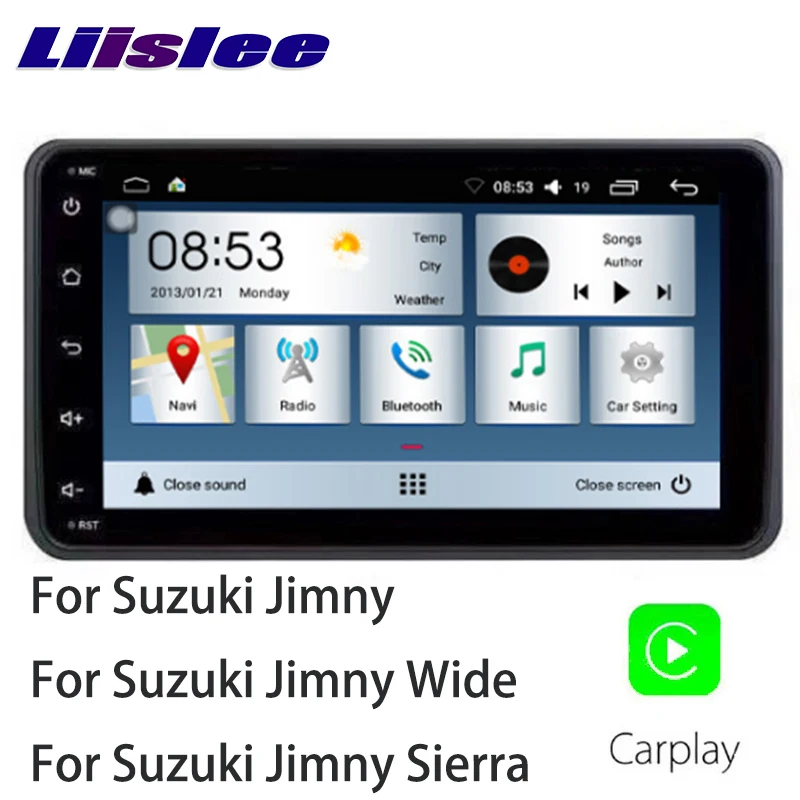 Discount LiisLee Car Multimedia GPS Audio Radio Stereo For Suzuki Jimny Wide Sierra 2005~2018 Original Style Navigation NAVI 0