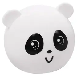 Новые детские коснитесь Night Light Panda 7 цветов светодио дный детский ночник для детей режимы сенсорный Тип зарядка через usb кормящих Спальня