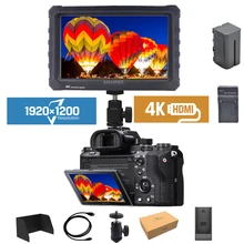Lilliput A7S 4K видео монитор 7 дюймов On-camera полевой монитор с высоким разрешением ips Full HD 1920x1200 для Canon sony Nikon