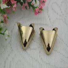 2 шт./партия) Золотая женская обувь передний конец повреждения ремонт передняя часть хедж металлический чехол обслуживание обувь аксессуары