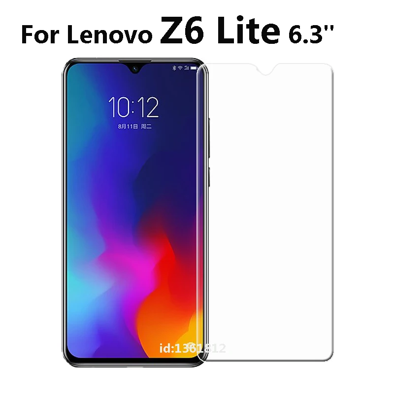 

Lenovo Z6 Lite Tempered Glass 9H High Quality Protective Film Screen Protector Phone Cover For Lenovo Z6 Lite 6.3 inch