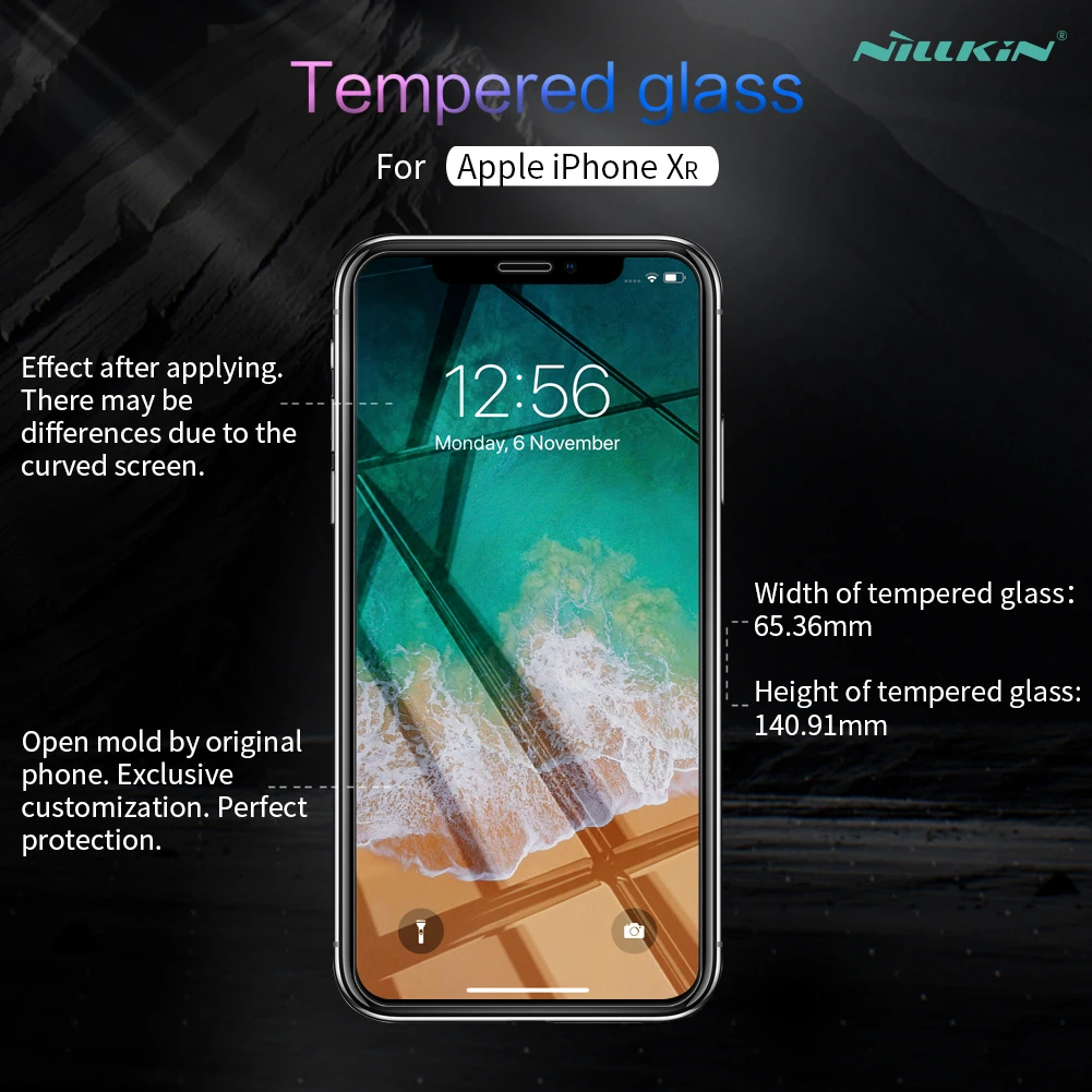  Gehärtetem Glas für iPhone XR Nillkin 033mm Erstaunliche H Screen Protector sFor iPhone XR Glas