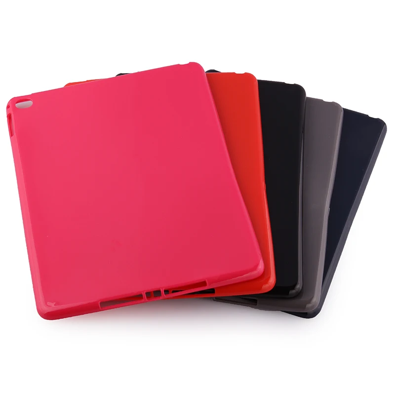 

New Slim Soft Silicon Rubber TPU Gel Protector Shell Cover Tablet Protective Pouch Sleeve Case For Apple ipad air 2 ipad 6 9.7"