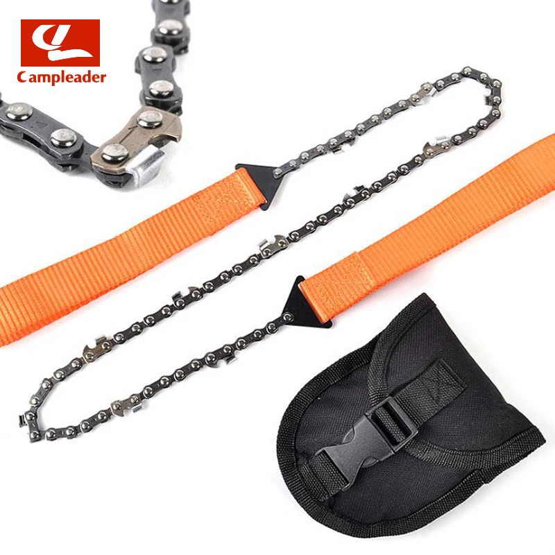

Chain Wire Saw 11 Knife Outdoor Camping Tool Portable Saw Survival Tool Folding Manganese Steel Hand Chain Saw CL333