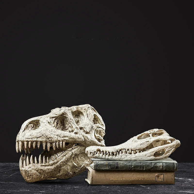 Искусственные животные череп динозавр Fossil Лофт Декор Аксессуары для дома для гостиной украшение стола кабинет витрина украшения