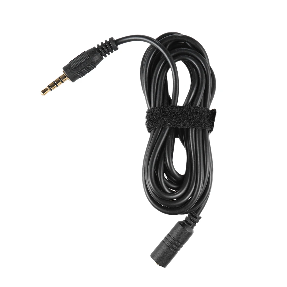 

Microphone Mic 2m Extension Cable for Cellphone Smartphone Mic Microphone Female 3.5mm to Male 3.5mm 4 poles 2019 New