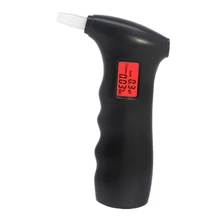 Алкотестер Профессиональный цифровой ЖК-Алкотестер дыхание с 5 мундштуками XC-27