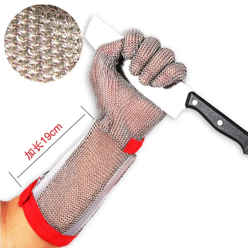 High Quality 100 Stainless Steel Ring 304 Cut Resistant Butcher