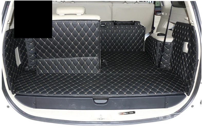 Волоконно кожаный коврик для багажника автомобиля Mitsubishi Challenger mitsubishi Pajero Sport 2008 2016
