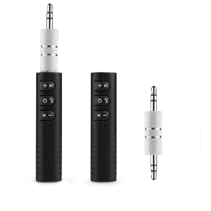Дешевый Мини Bluetooth аудио приемник Bluetooth передатчик мм 3,5 мм разъем громкой связи Bluetooth автомобильный комплект музыкальный адаптер Bluetooth автомобиль AUX