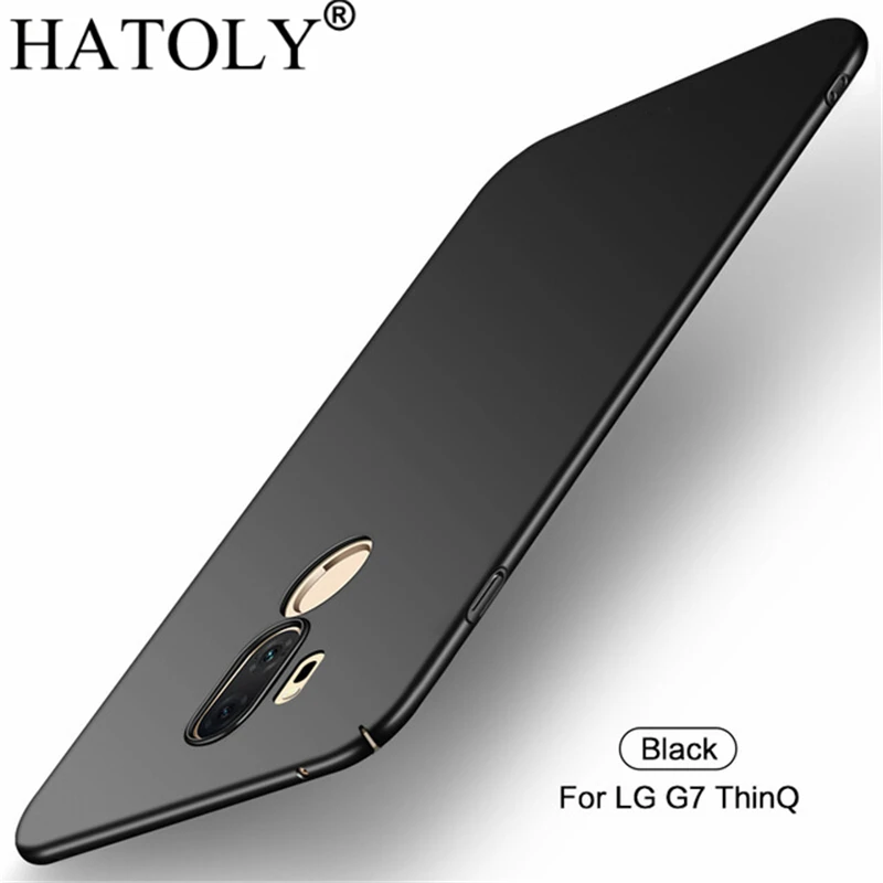 Гладкий Чехол для LG G7 ThinQ ультратонкий жесткий защитный чехол-накладка из