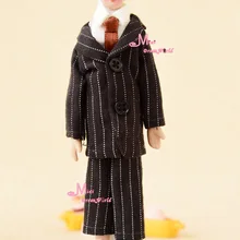 Кукла мужчина джентльмен газа костюм Poseable 1/12 кукольная миниатюра