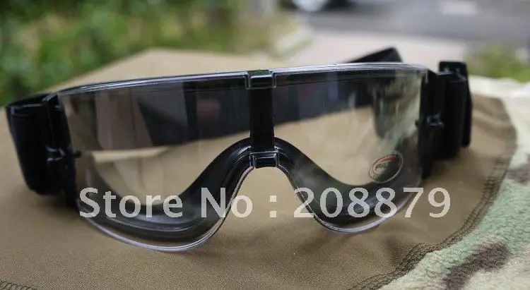 Airsoft Пейнтбольная Тактический X800 защитные очки 3 объектива в комплекте